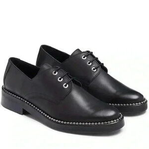 MIISTA Women’s Adelaide Loafers Black Size 41 US 10.5